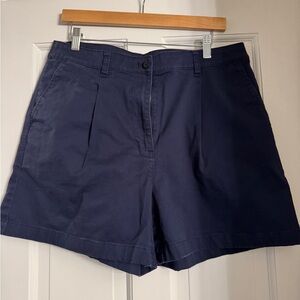 J. Crew Dark Blue Women's Bermudas